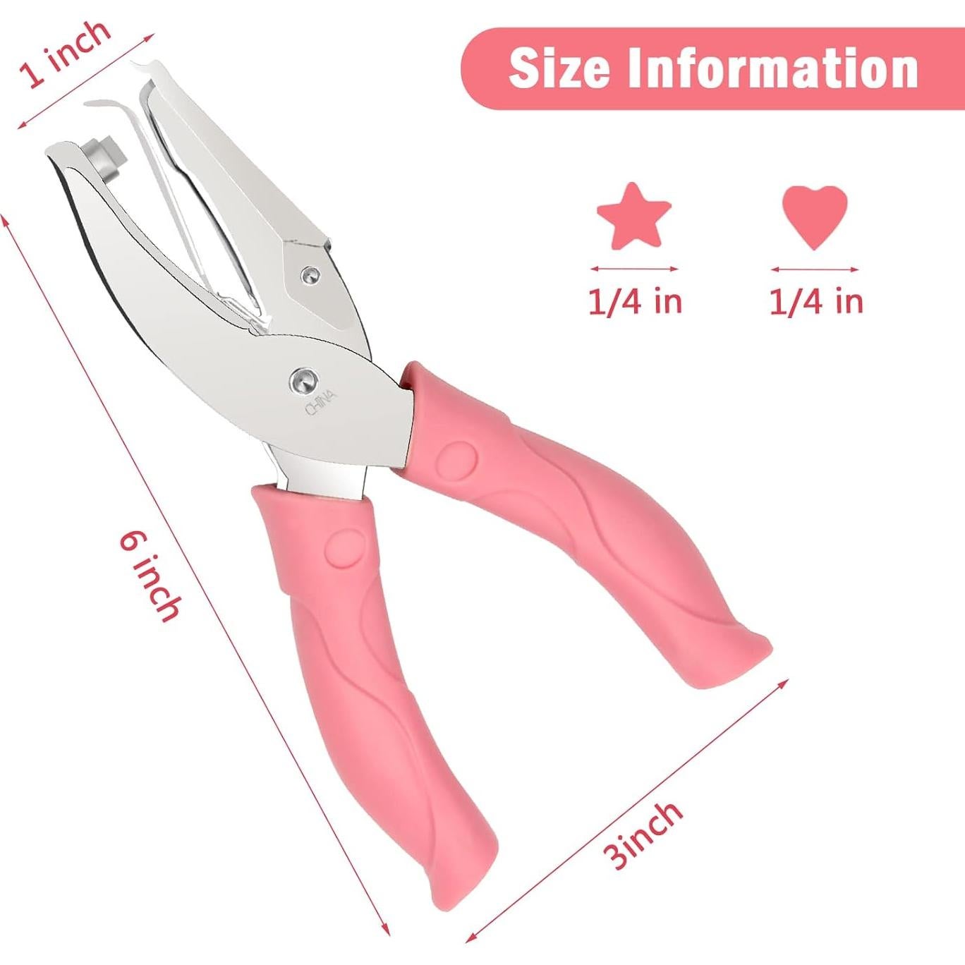 Juego de Perforadoras de Papel Winspeed Corazón y Estrella