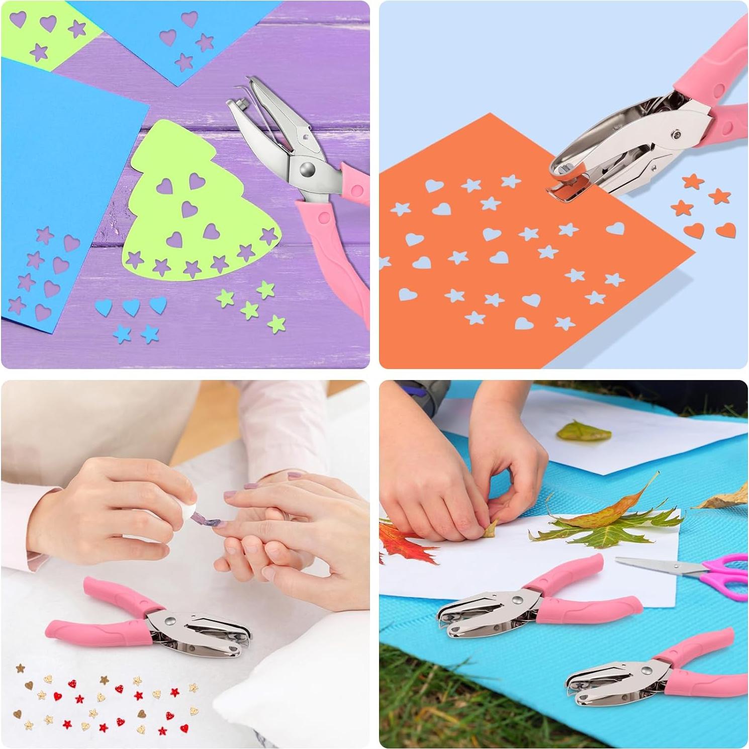 Kit de Perforadoras de Papel SOKOSEY - Corazón y Estrella