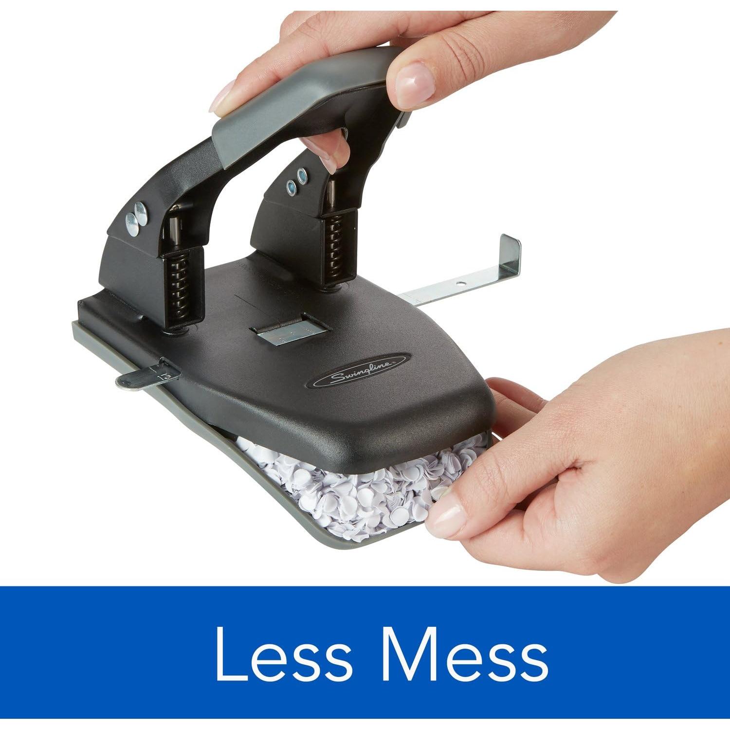 Perforadora Swingline 2 Agujeros 28 Hojas Mango Cómodo