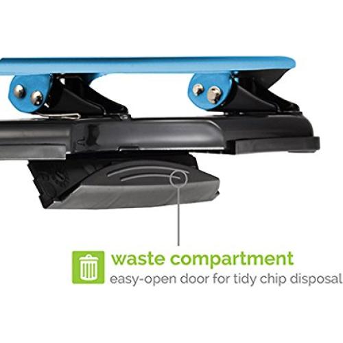 Perforadora Bostitch EZ Squeeze 12 Hojas Azul 2103