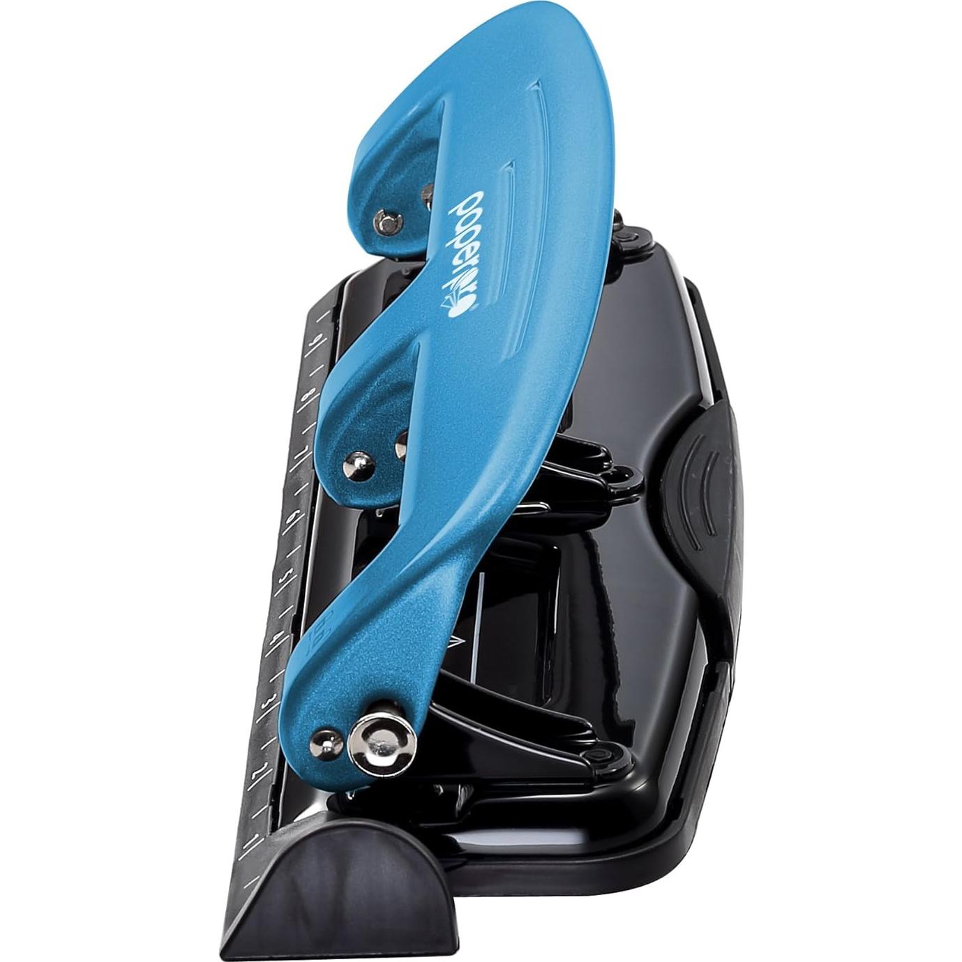 Perforadora Bostitch EZ Squeeze 12 Hojas Azul 2103