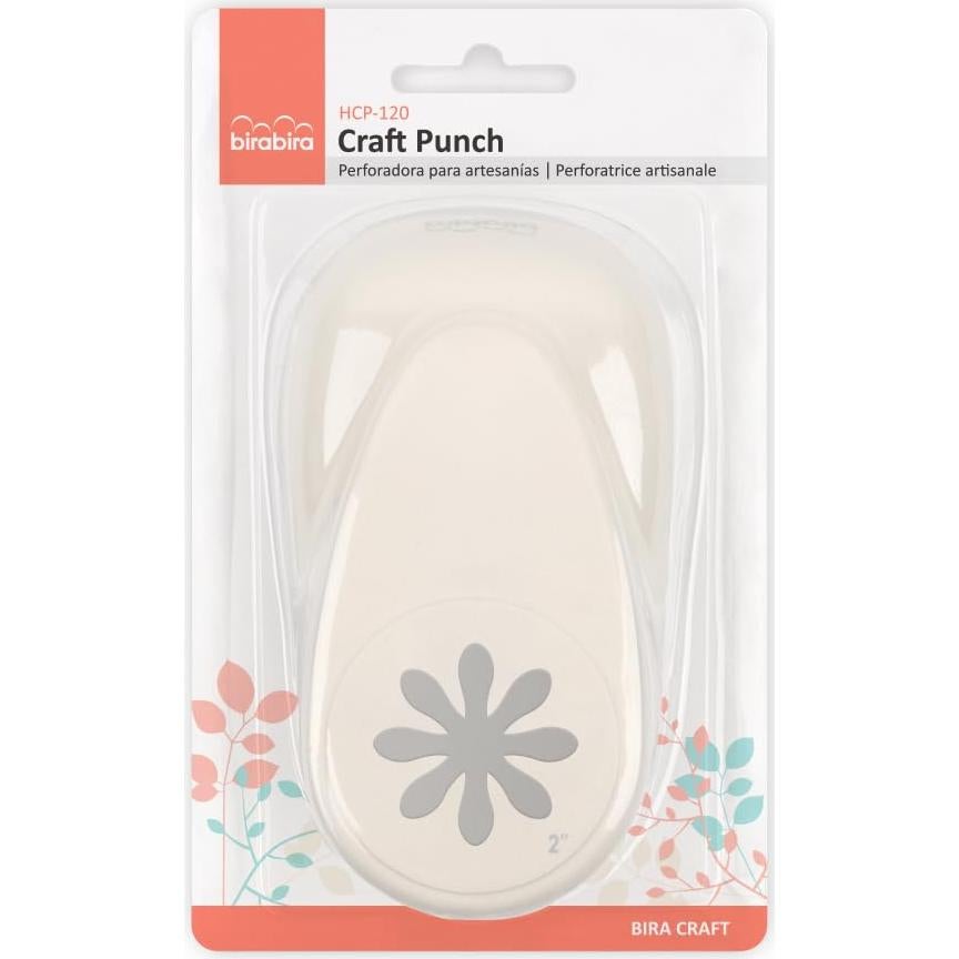 Perforador de Papel Bira Craft 5.08 cm Margarita Manualidades
