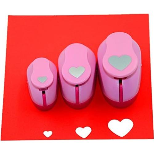 Juego de Troqueles CADY 3 Piezas 8mm 15mm 25mm Corazón