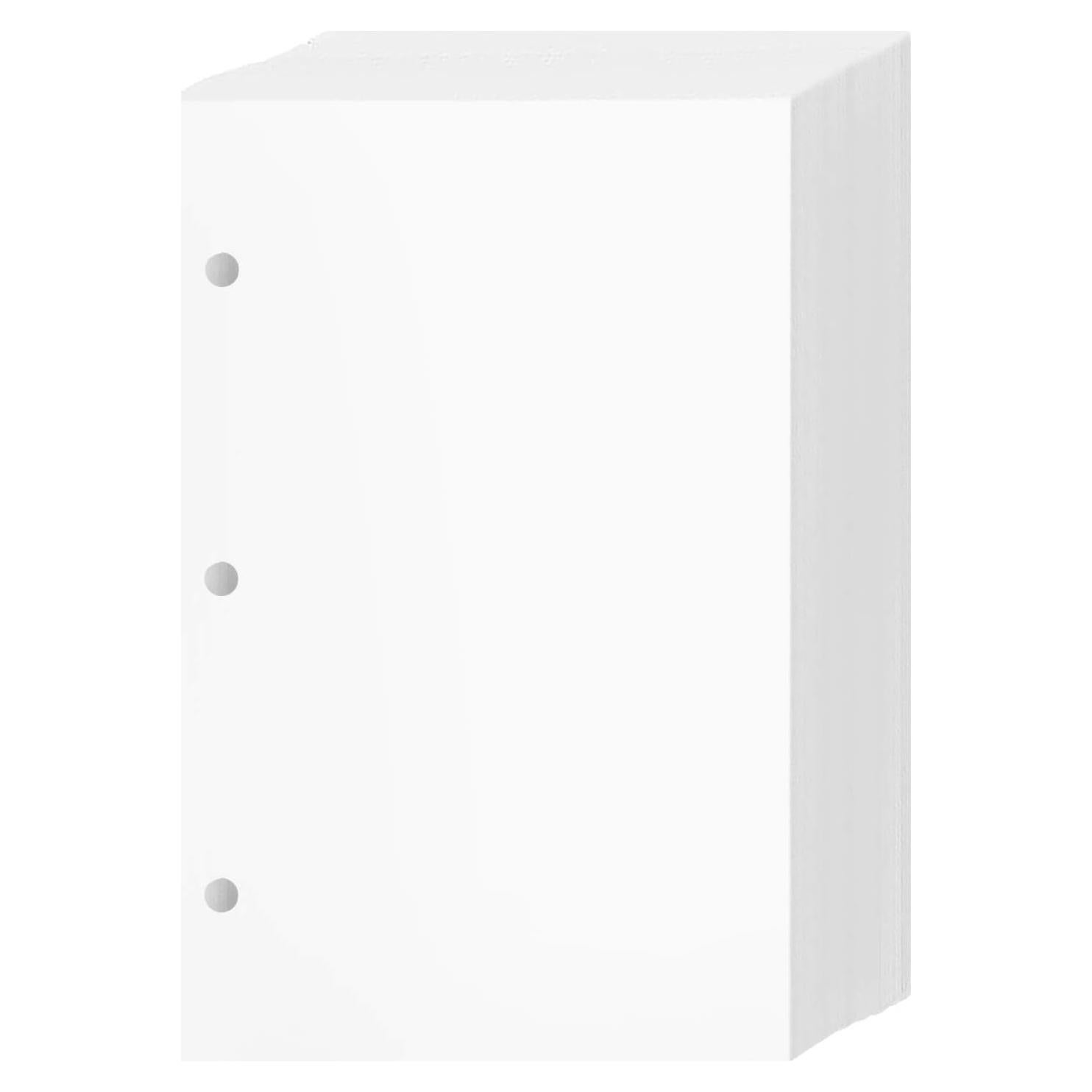 Papel de Media Carta 250 Hojas S Superfine 24lb Liso Blanco