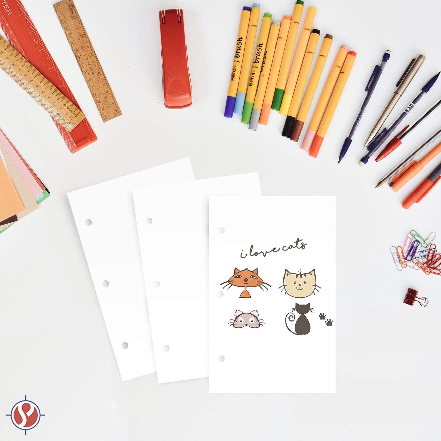 Papel de Media Carta 250 Hojas S Superfine 24lb Liso Blanco