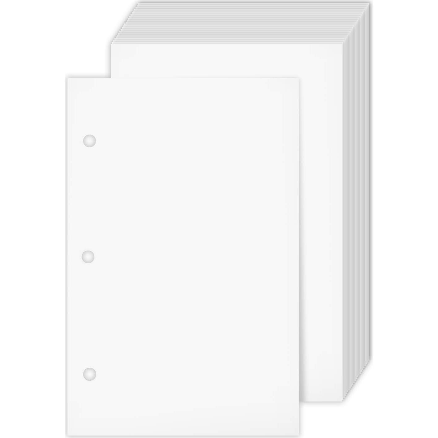 Papel de Media Carta 250 Hojas S Superfine 24lb Liso Blanco