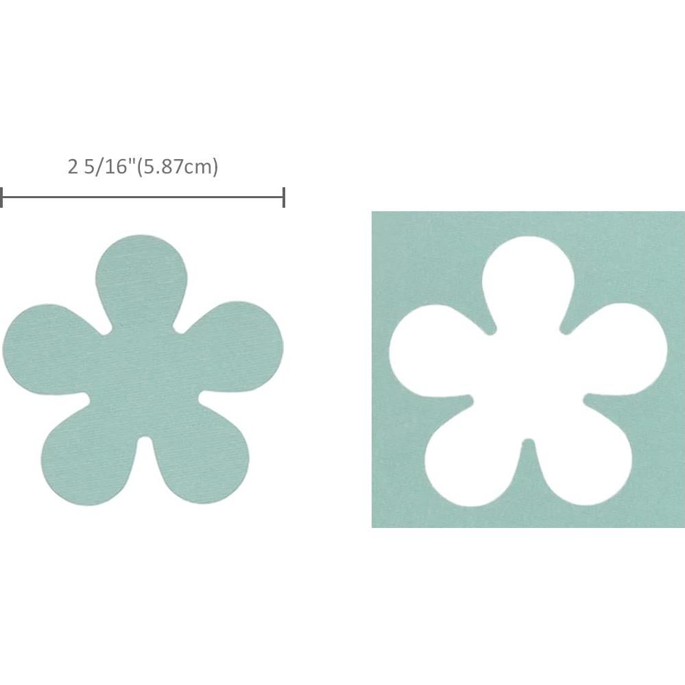 Troquel de Papel Bira Craft Flor 3 - 5.87 cm para Manualidades