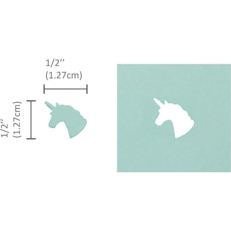 Troquel de Papel Unicornio Bira Craft 6.35 cm Manualidades