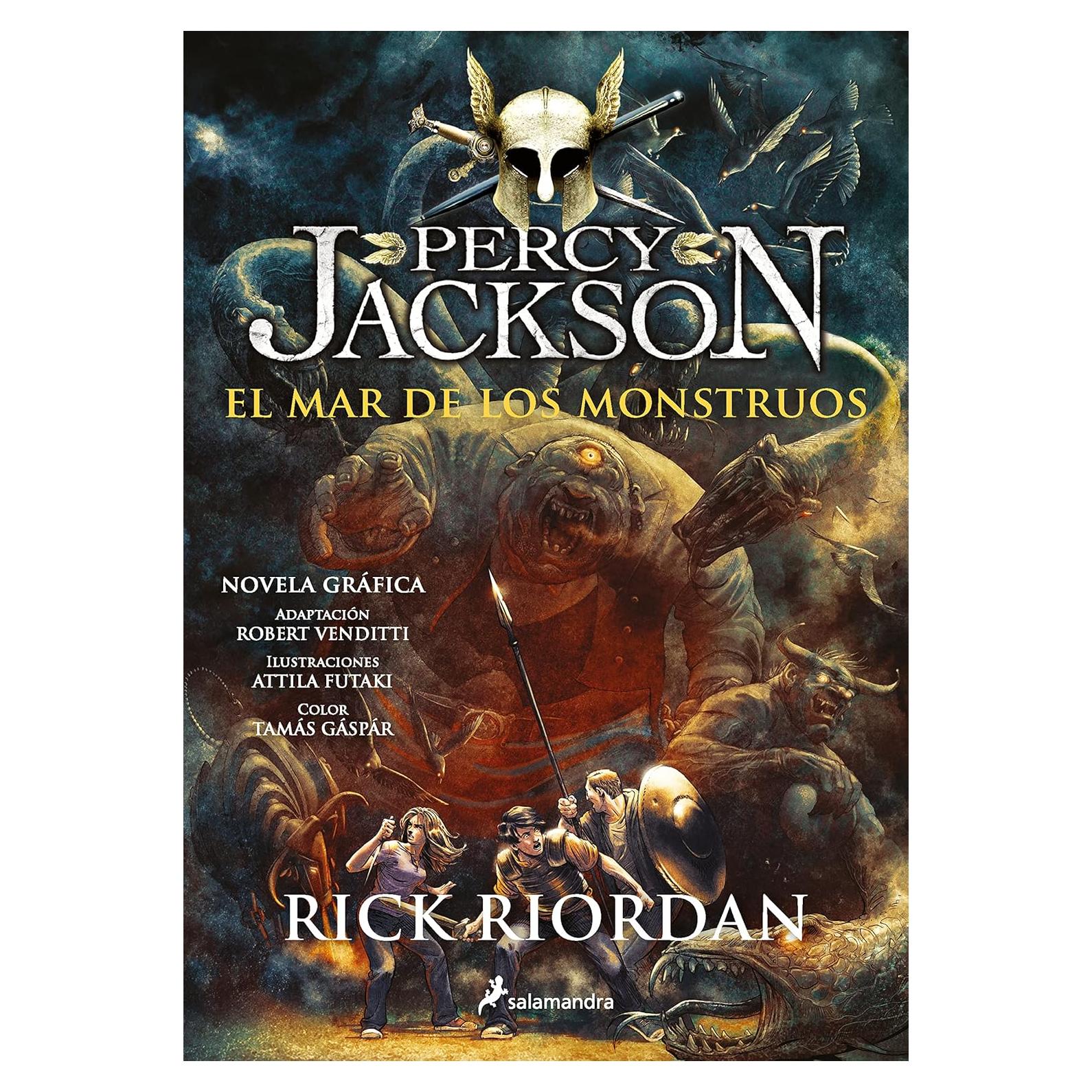 El mar de los monstruos. Novela gráfica / The Sea of Monsters: The Graphic Novel (Percy Jackson y los dioses del olimpo / Percy Jackson and the Olympians) (Spanish Edition)