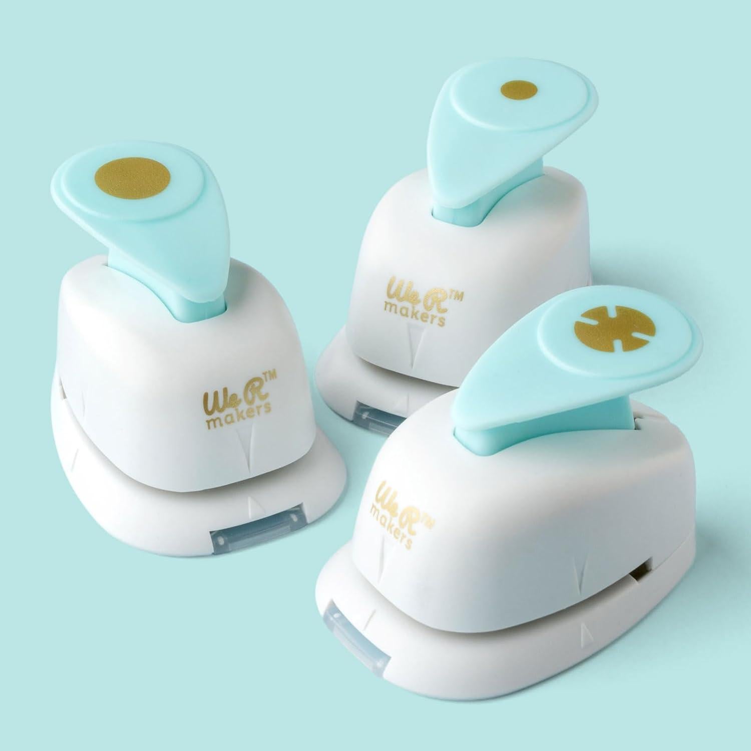 Juego de Troqueles de Bisagra We R Makers - 3 Formas Decorativas