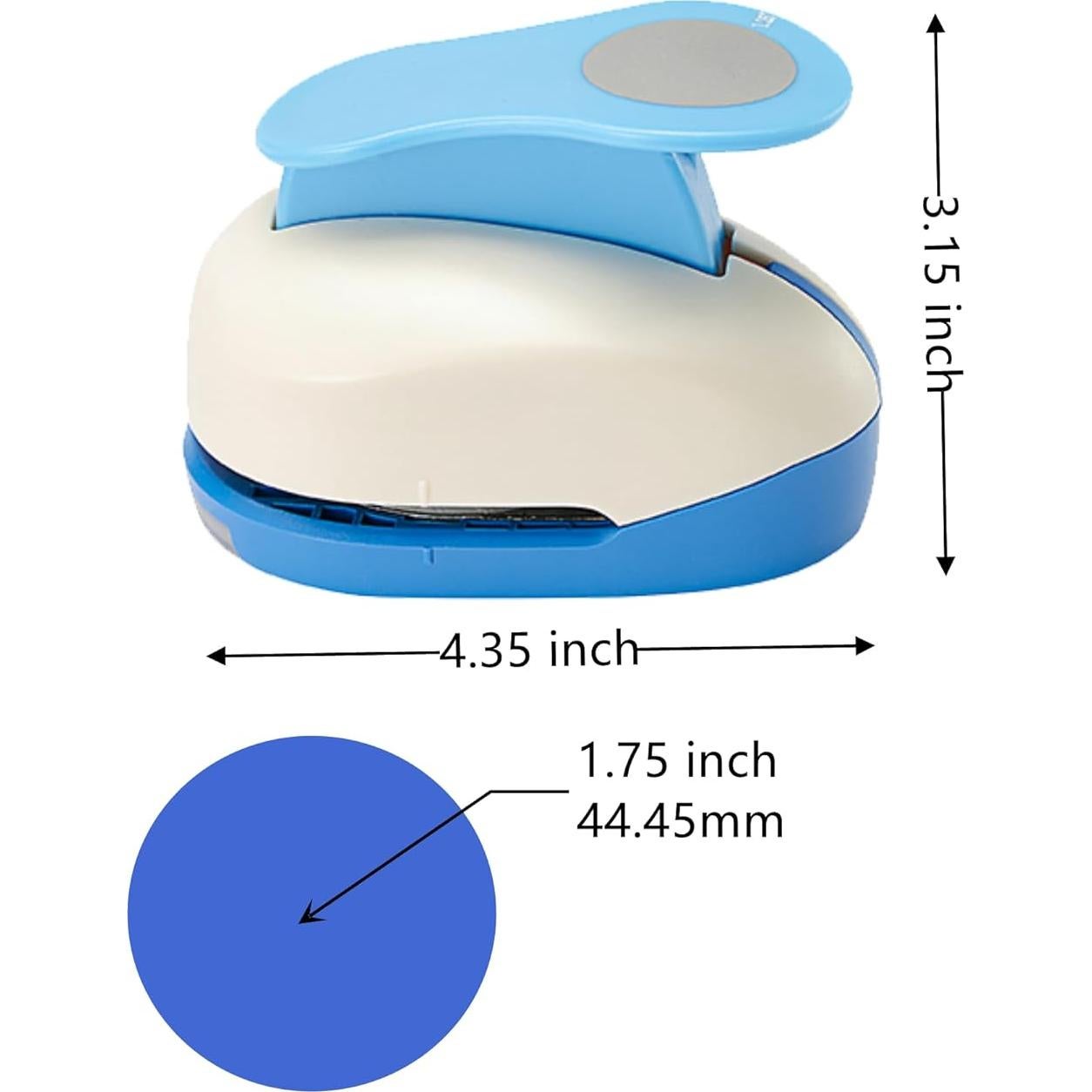 Troquelador de Círculo WSYHOMIE 44.5mm para Manualidades