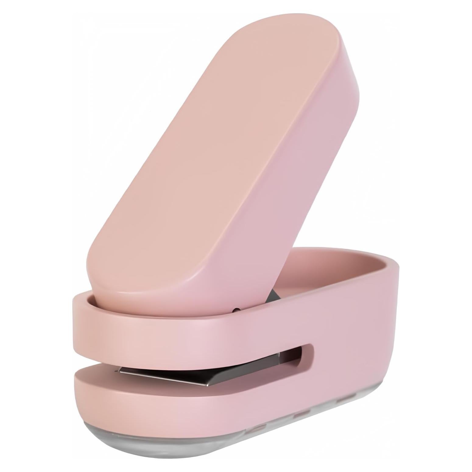 Perforadora de Papel Knamoda Rosa 10 Hojas 6.86x2.54cm