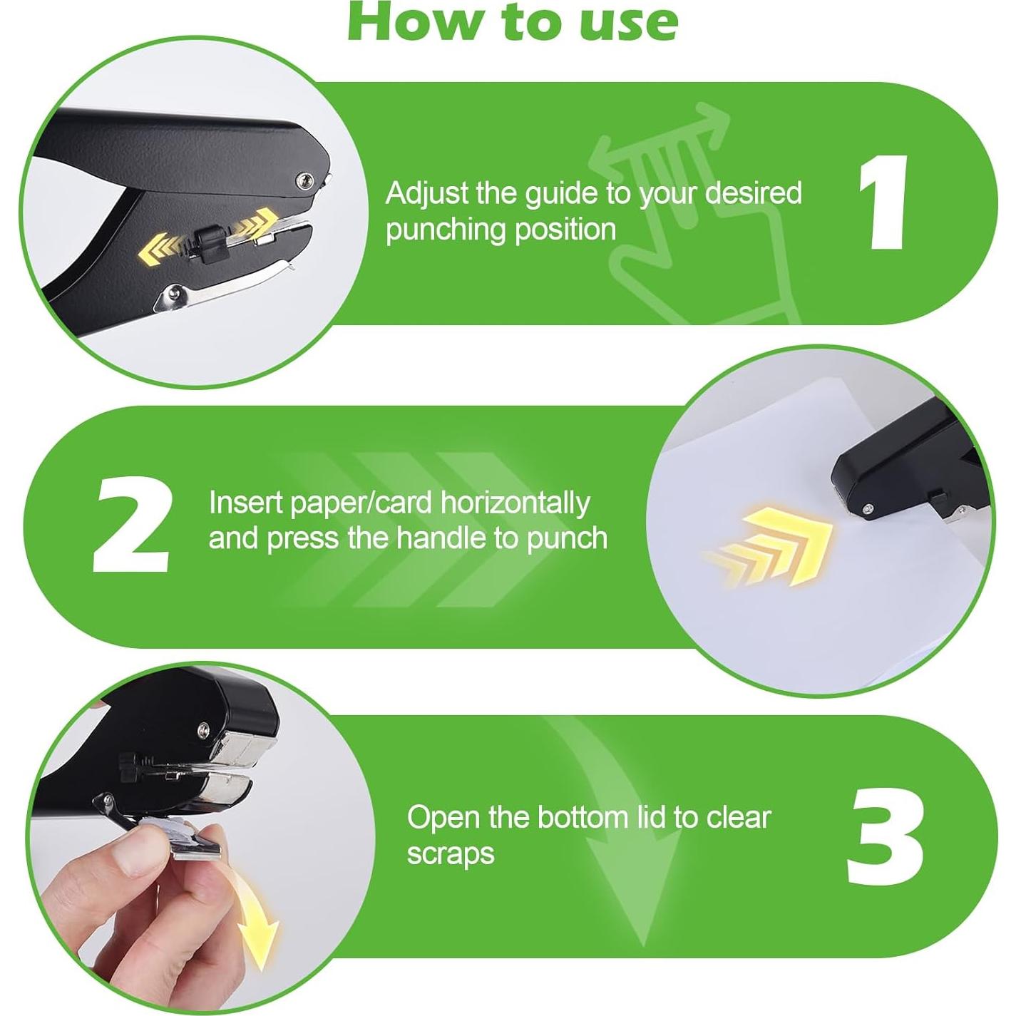 Perforador de ranura Zofly para tarjetas de identificación - Metal