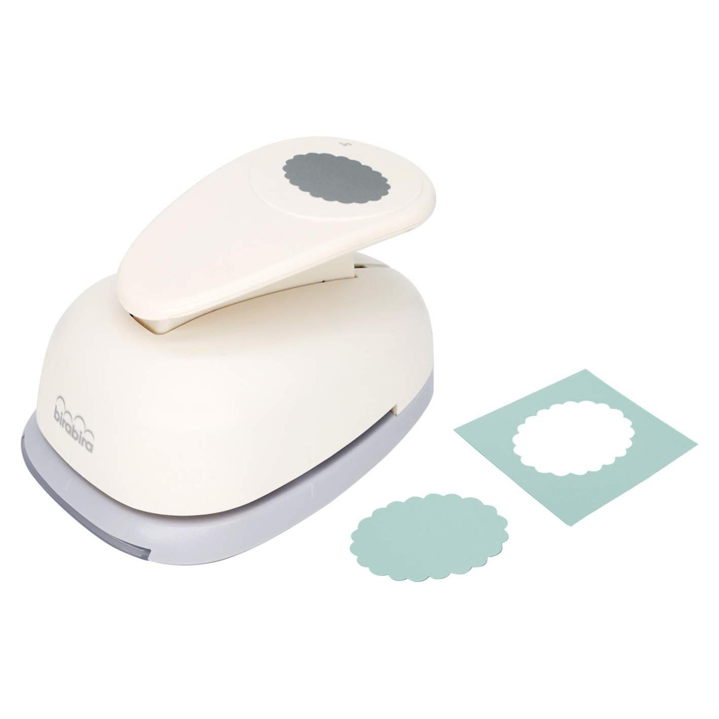 Troquel de Elipse Escallopada Bira 7.62 cm para Manualidades