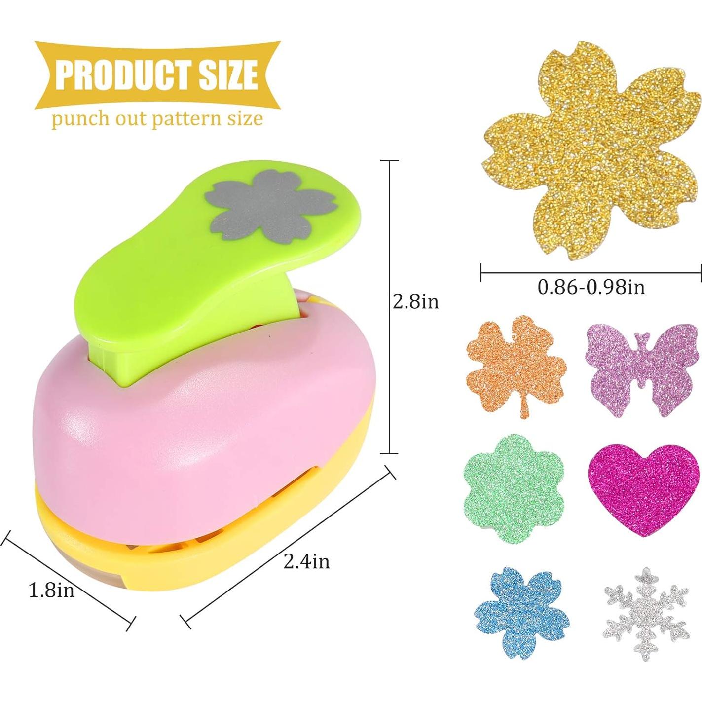 Juego de Troqueles de Papel Echolife con 10 Cartulinas Brillantes