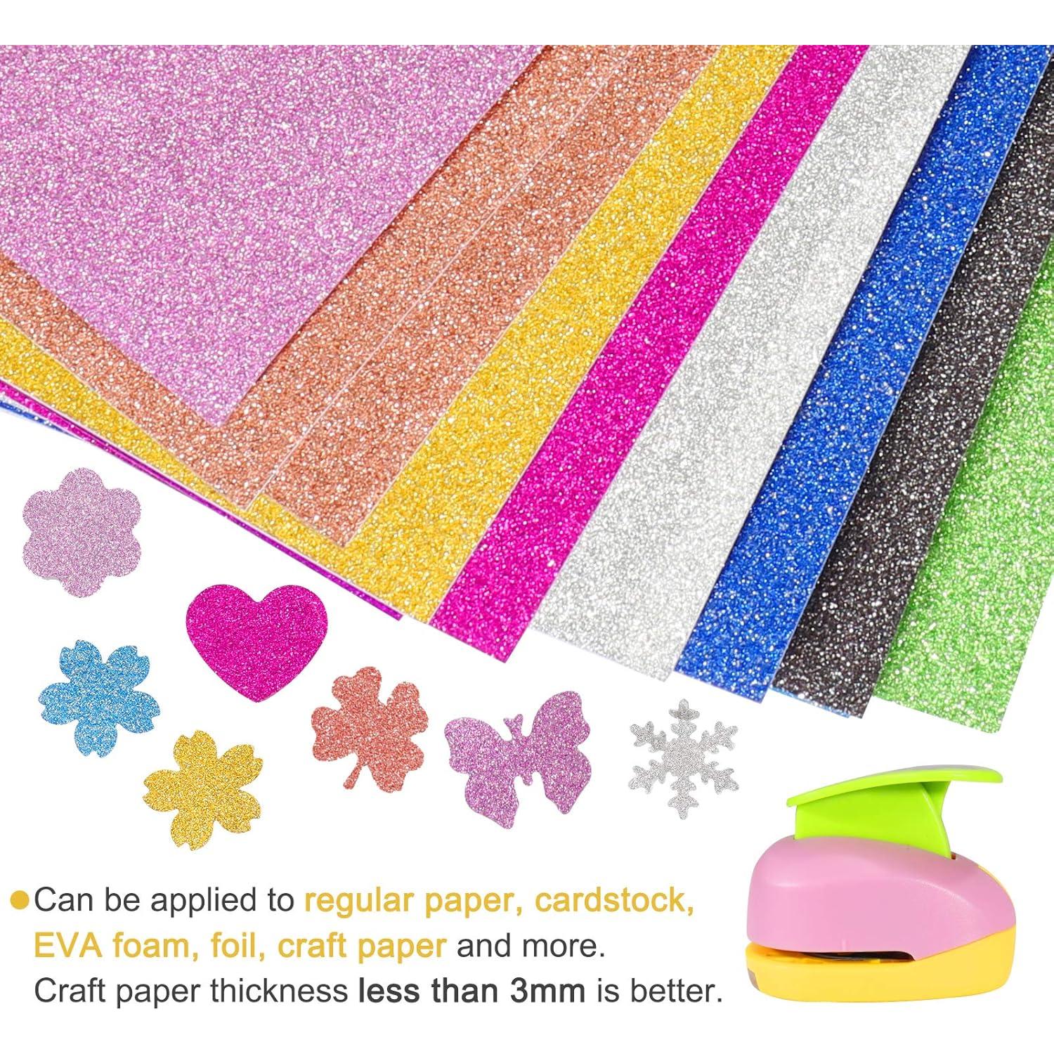 Juego de Troqueles de Papel Echolife con 10 Cartulinas Brillantes