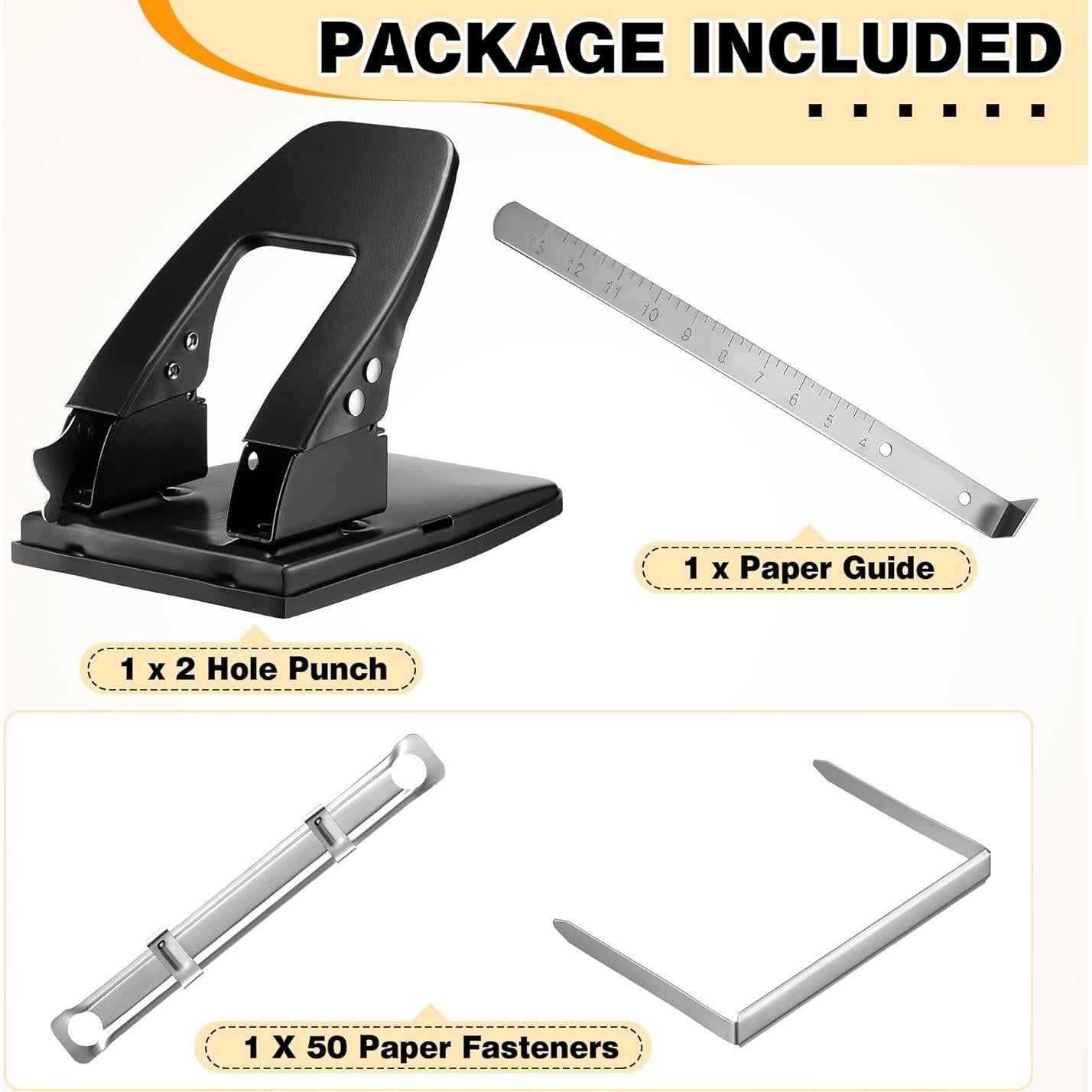 Perforadora Dreyoo 2 Agujeros Alta Resistencia 30 Hojas