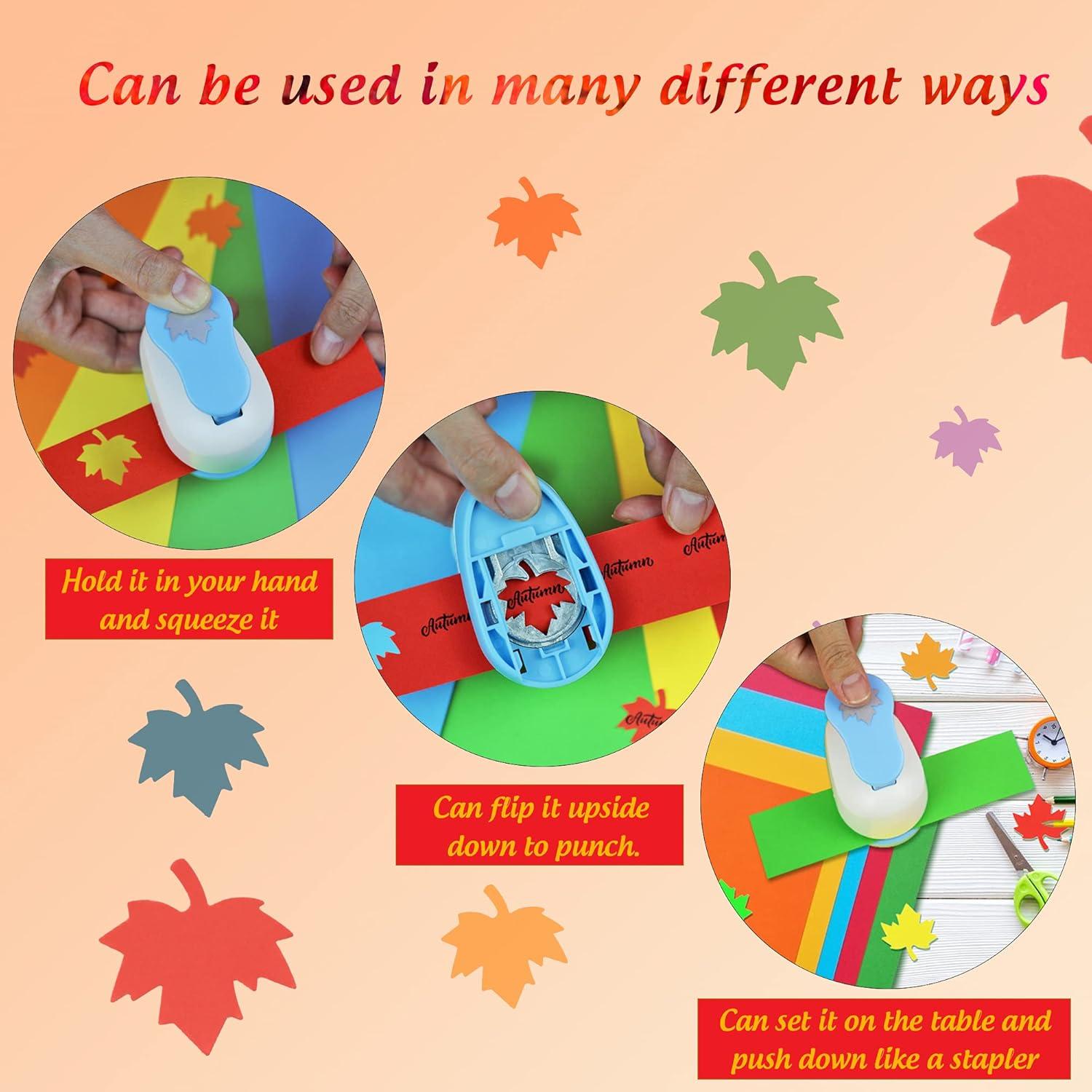 Perforadora de Papel Ecohu Hoja de Arce 2.54cm Manualidades