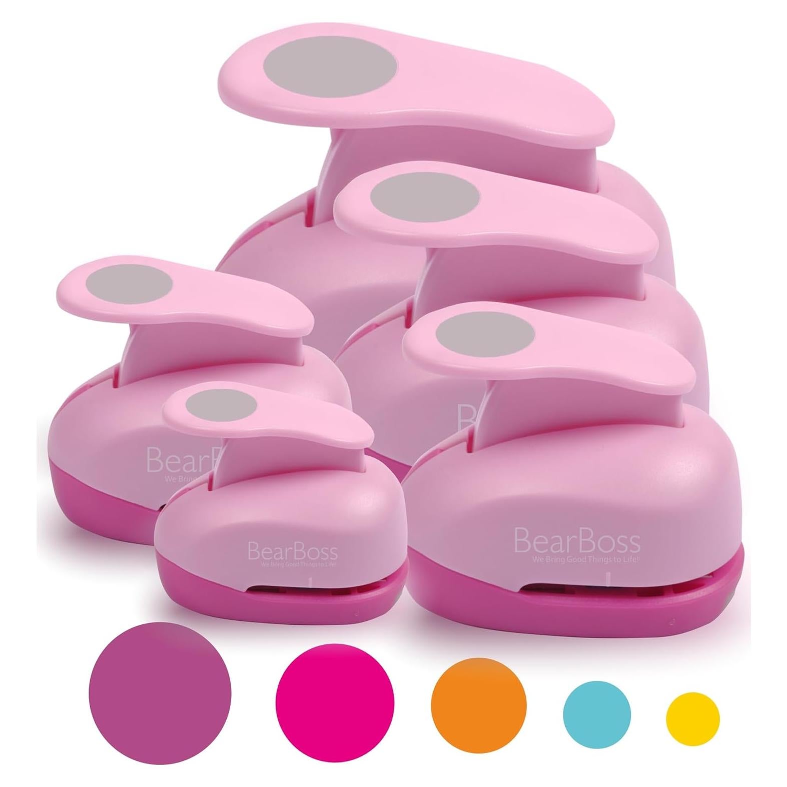 Troquel de Manualidades BearBoss 5 Pcs Círculo 0.76-5.08 cm