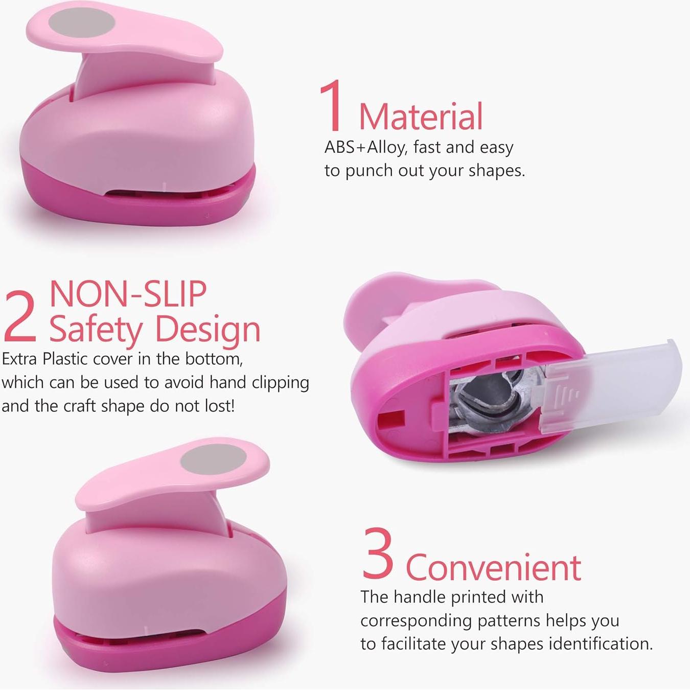 Troquel de Manualidades BearBoss 5 Pcs Círculo 0.76-5.08 cm