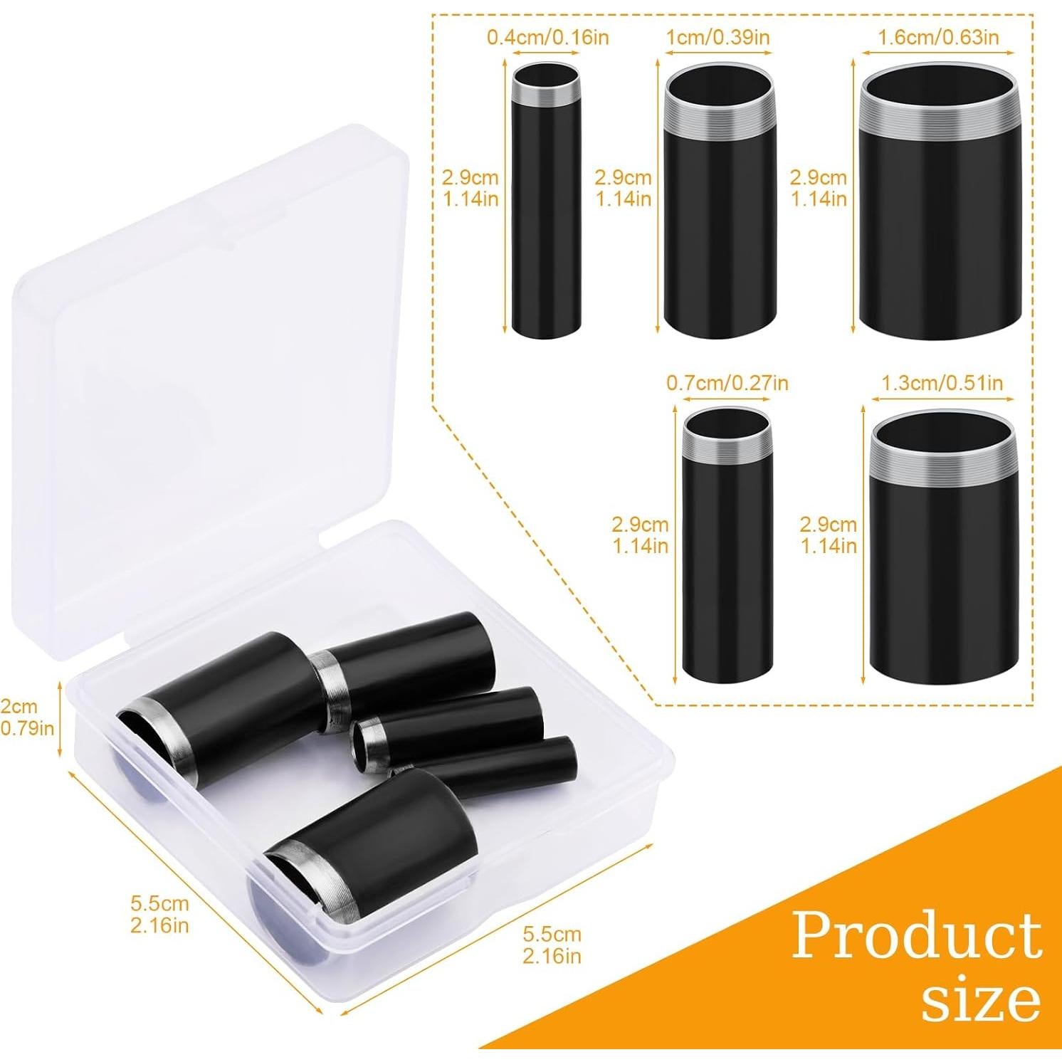 Juego de Perforadoras Redondas Veroave 5 Pcs para DIY