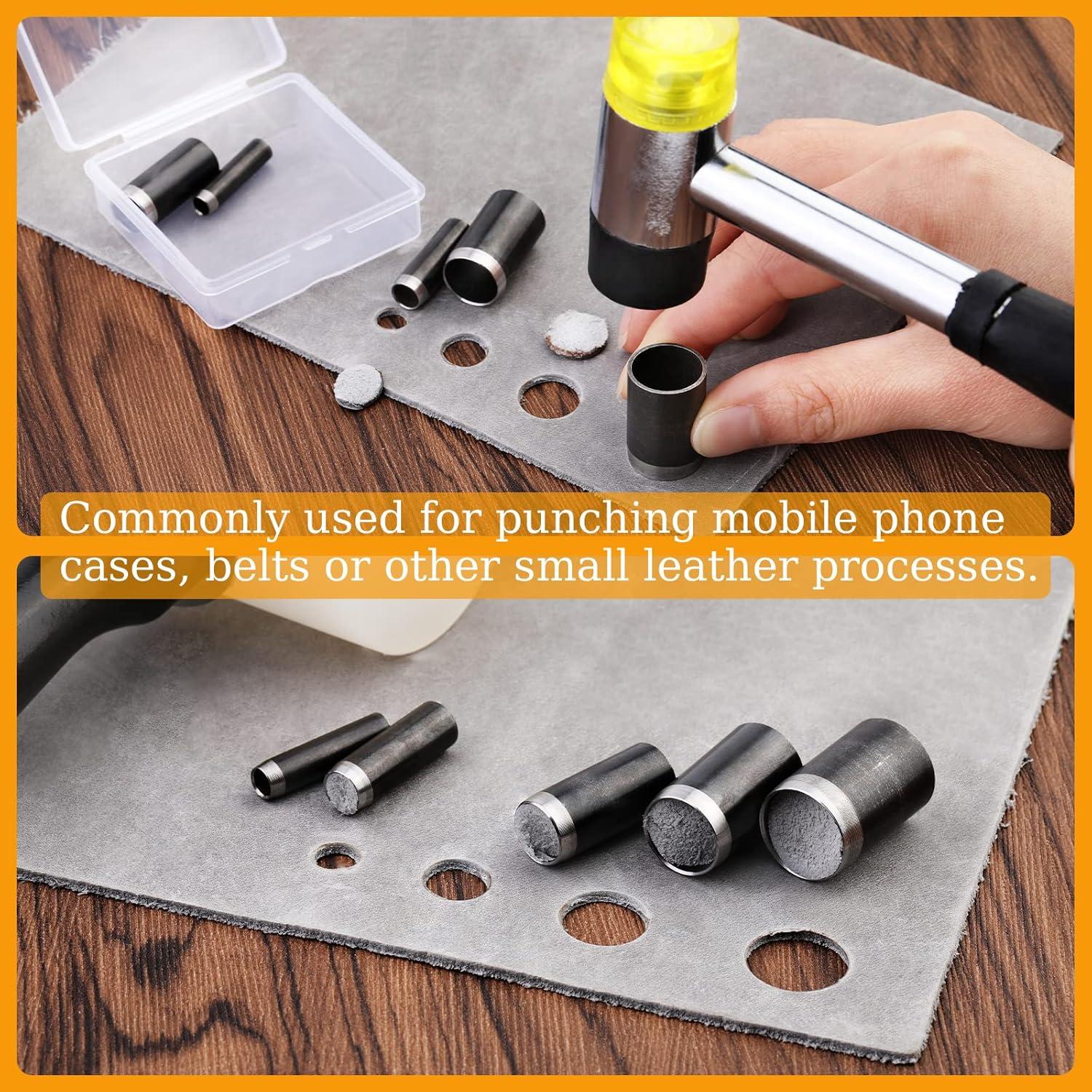 Juego de Perforadoras Redondas Veroave 5 Pcs para DIY