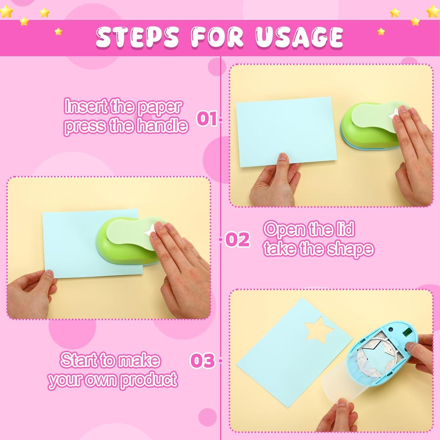 Perforadora en Forma de Estrella Zonon - 5 Piezas para Manualidades