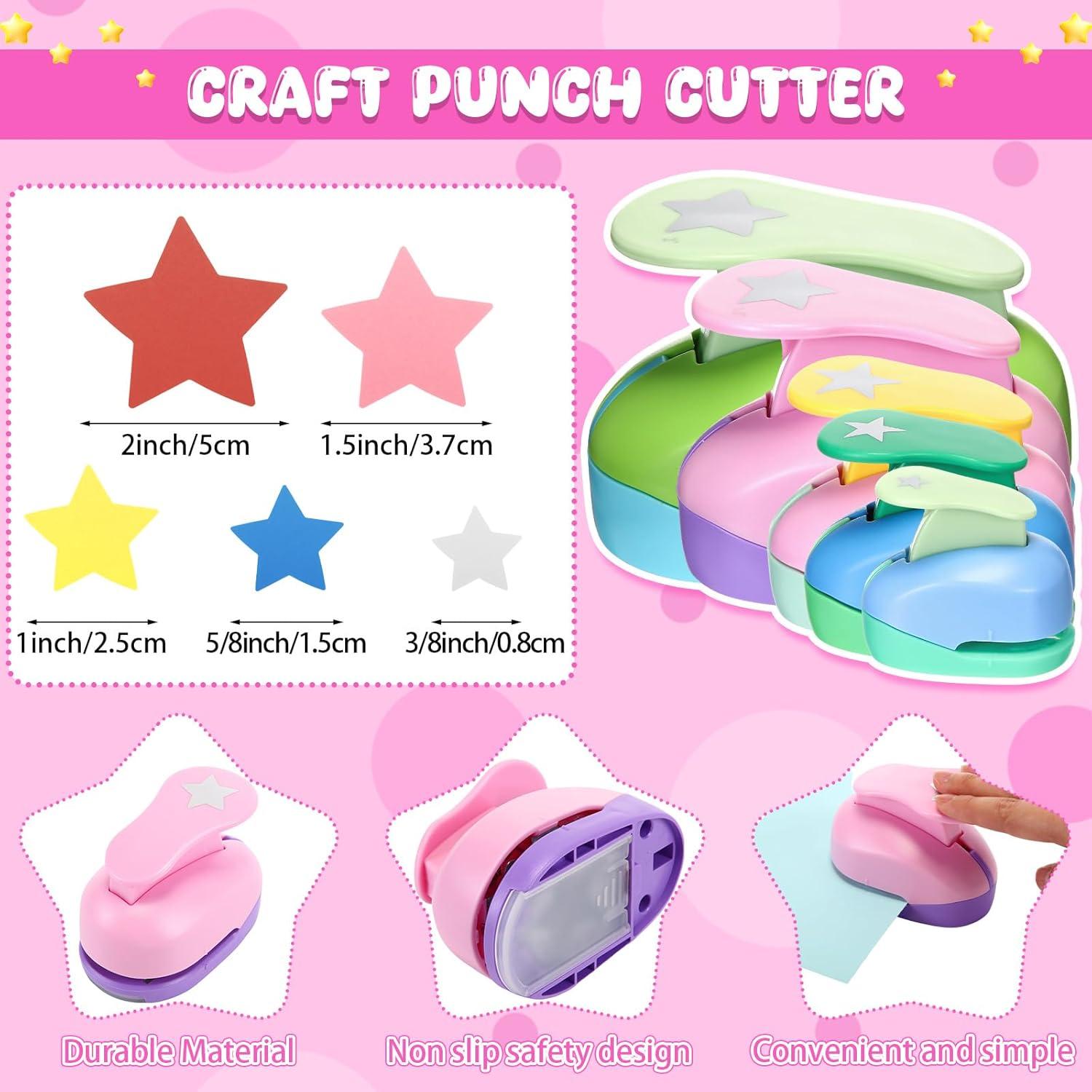 Perforadora en Forma de Estrella Zonon - 5 Piezas para Manualidades