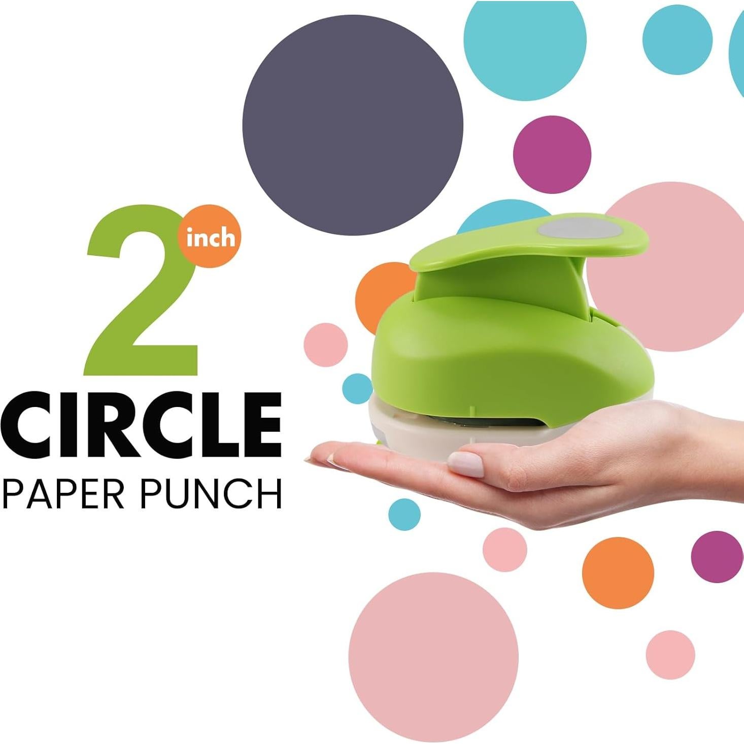 Troquelador de Círculo HAUSTGO 50mm para Manualidades