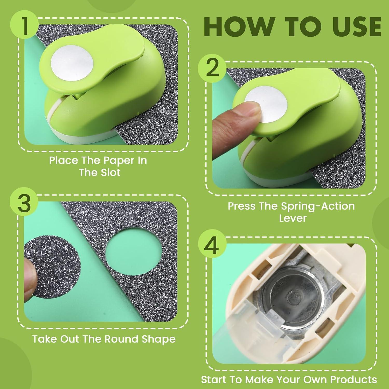 Troquelador de Círculo HAUSTGO 50mm para Manualidades