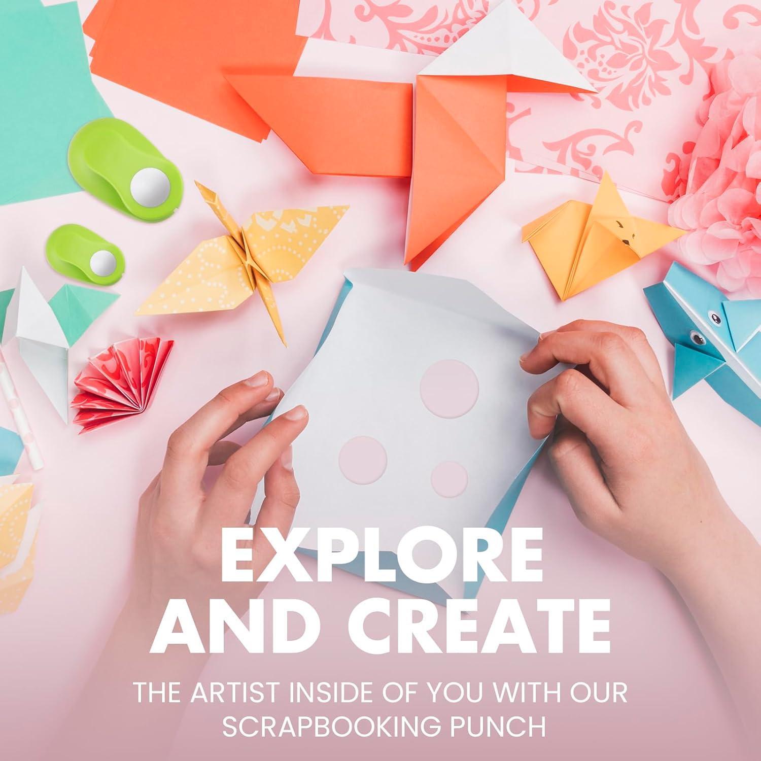 Troquelador de Círculo HAUSTGO 50mm para Manualidades