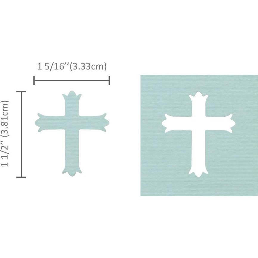 Troquel de Papel Bira Craft Cruz 3 para Manualidades