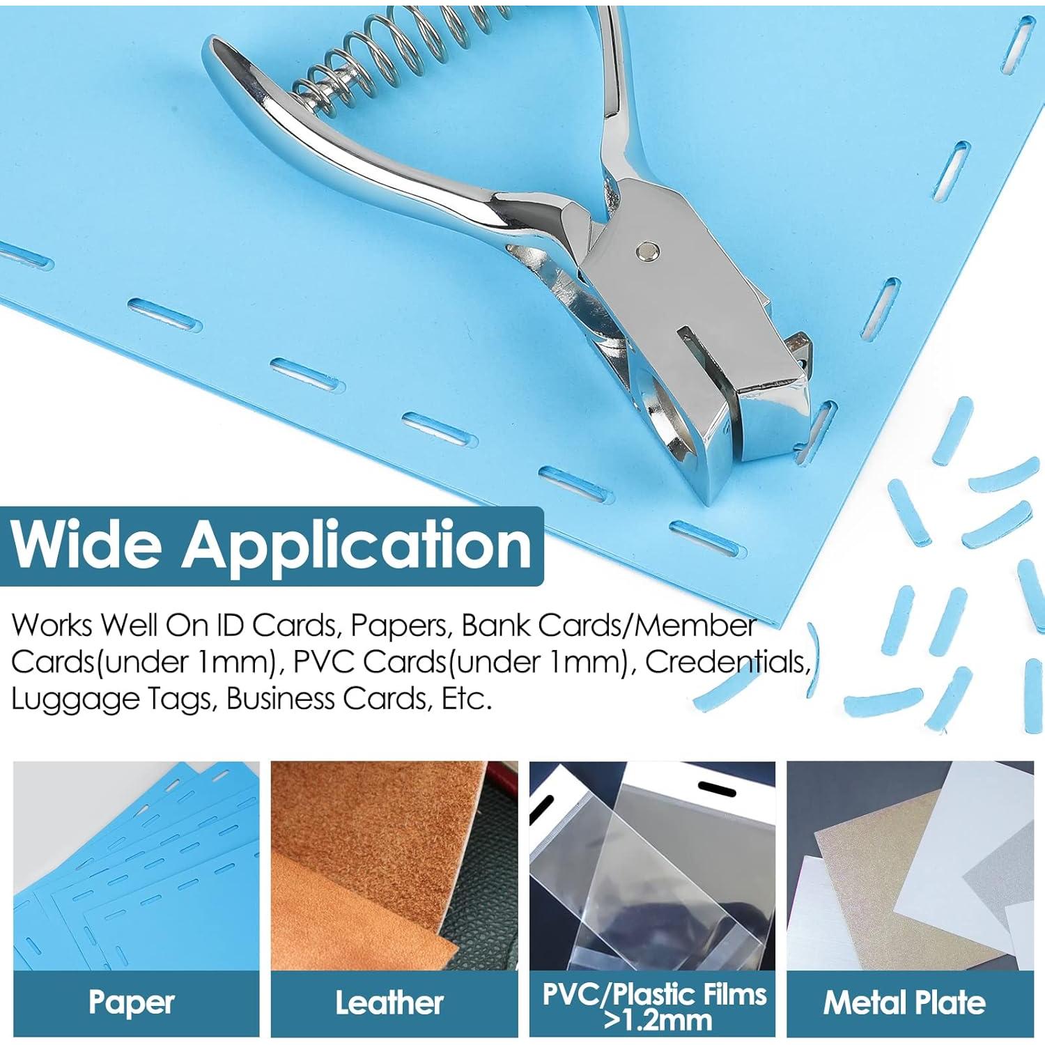 Perforadora de Orificio MROCO 15mm x 3mm Metálica Portátil