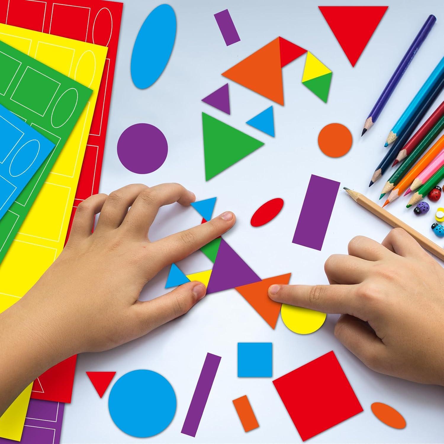 Paquete de Formas de Papel Troquelado Naozinebi 828 Piezas