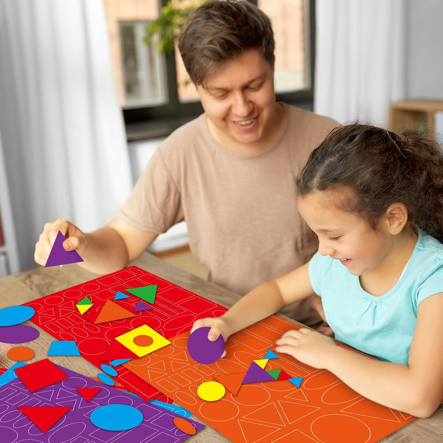 Paquete de Formas de Papel Troquelado Naozinebi 828 Piezas