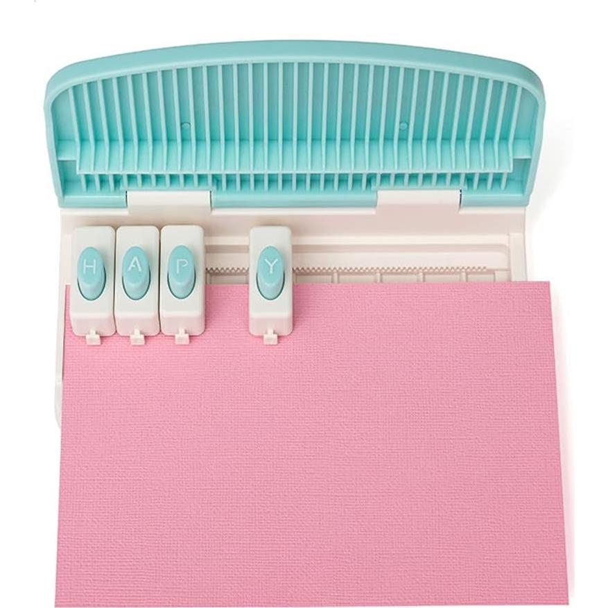 Troqueladora Manual We R Memory Keepers Word Punch Board