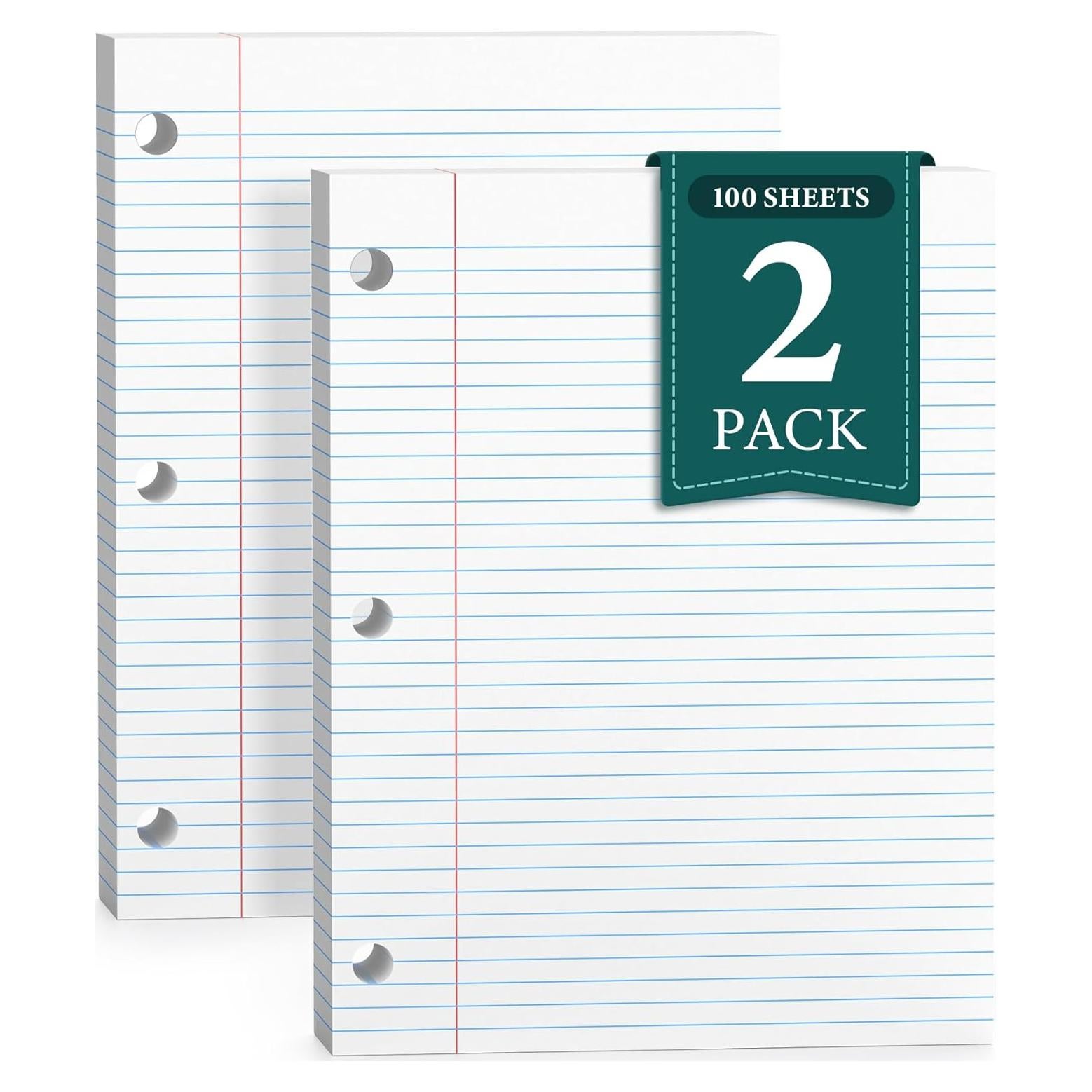 Papel Suelto Rayado Universitario PINJINGPRO 100 Hojas