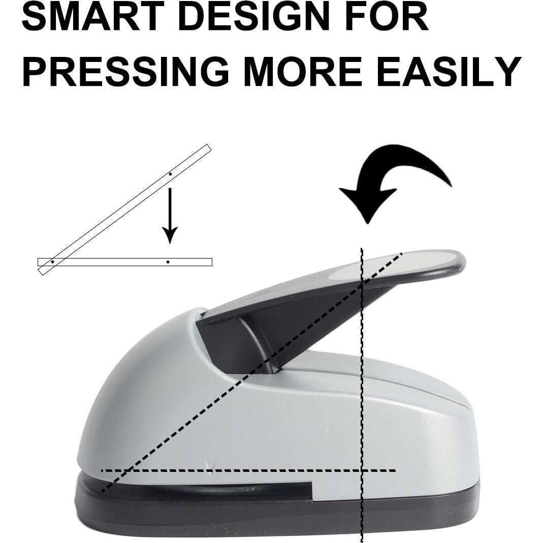 Perforadora manual Wsyhomie 5.08 cm Triángulo 0.30 kg