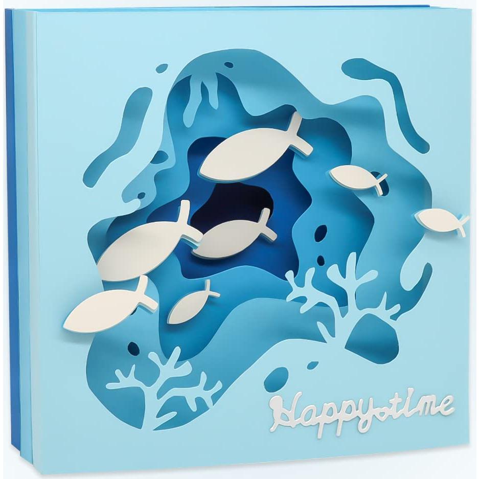 Troquel de Papel Bira Craft Forma de Pez 5.08 cm para Manualidades