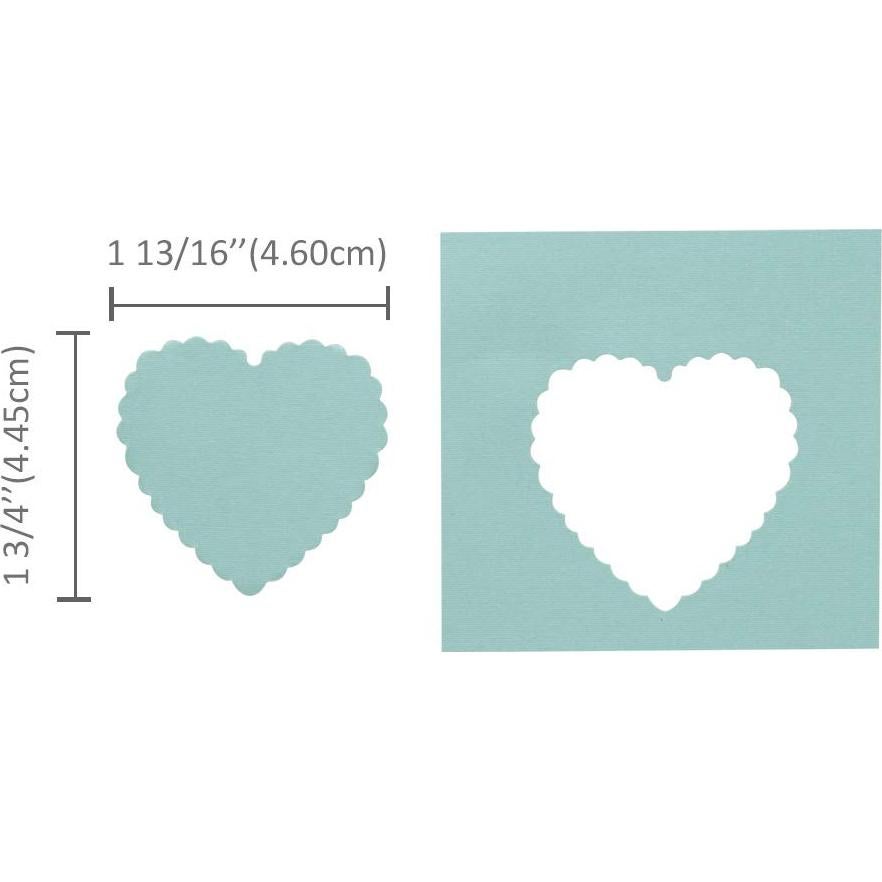 Troquel de Corazón Bira Craft 4.6 x 4.5 cm para Manualidades
