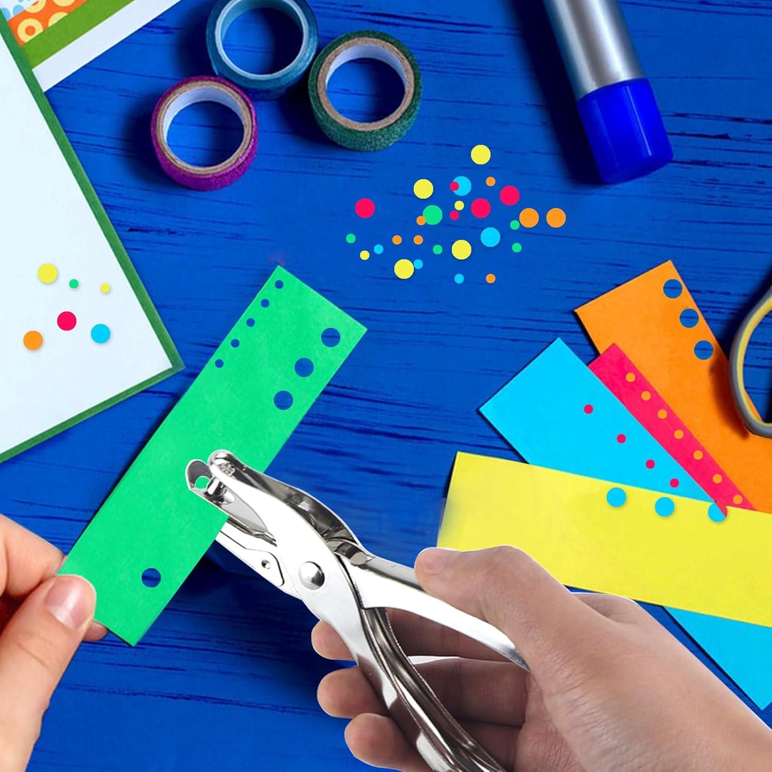 Juego de 2 Perforadoras Manuales de Papel TKYZMS - 6mm y 3mm