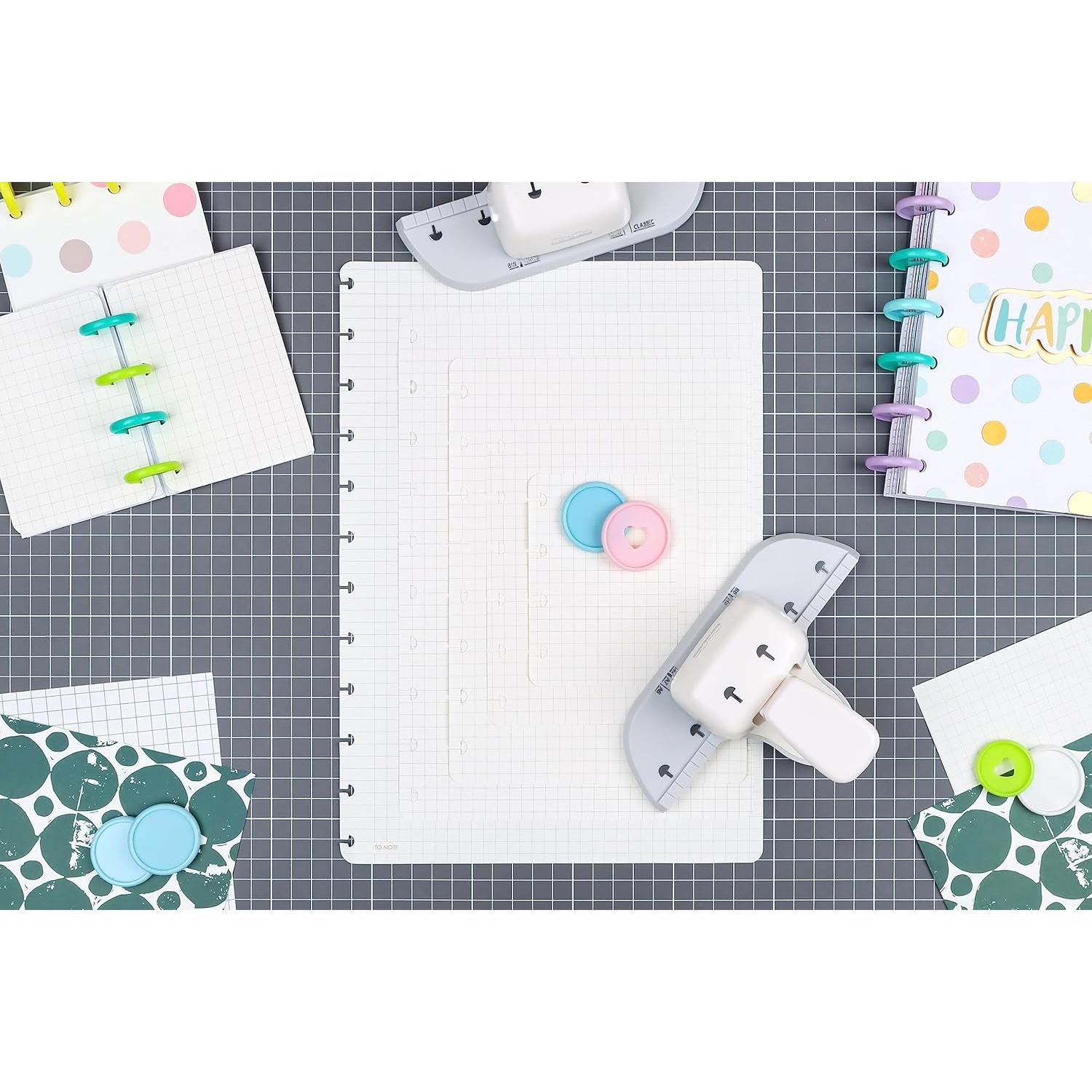 Perforadora de agujero de hongo Bira Craft, capacidad 4 hojas