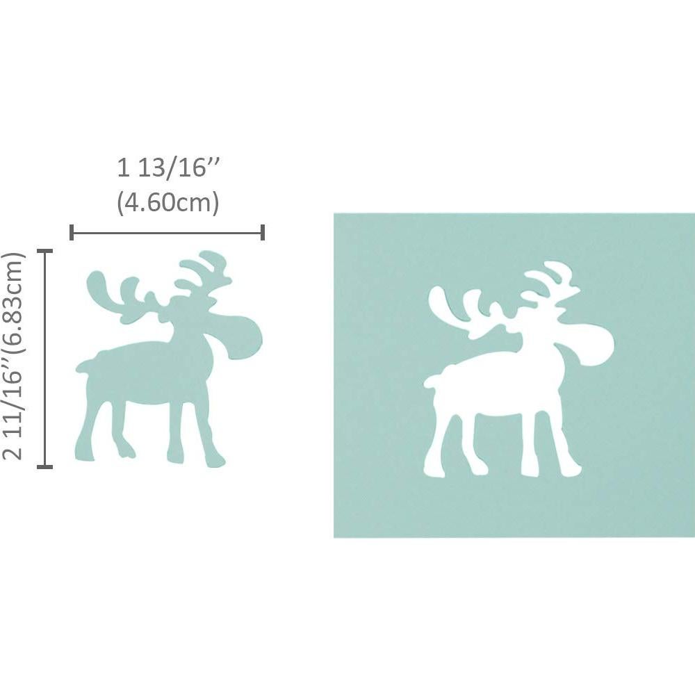 Troqueladora de Papel Bira Craft Moose 2 - 3" para Manualidades