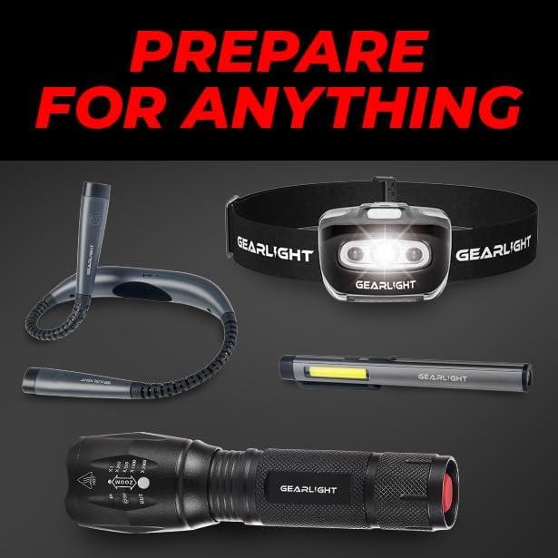 Luz de Trabajo LED GearLight GLT-TOH-RWRKLIGHT 3-en-1