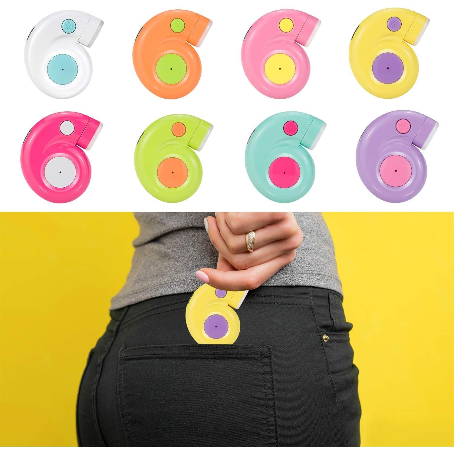 Luz de libro recargable HONGUT amarilla con 2 modos