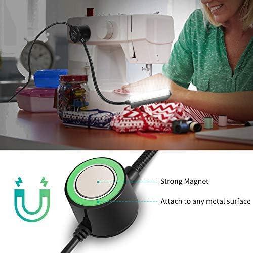 Luz LED de Trabajo eecoo con Brazo Flexible y Base Magnética