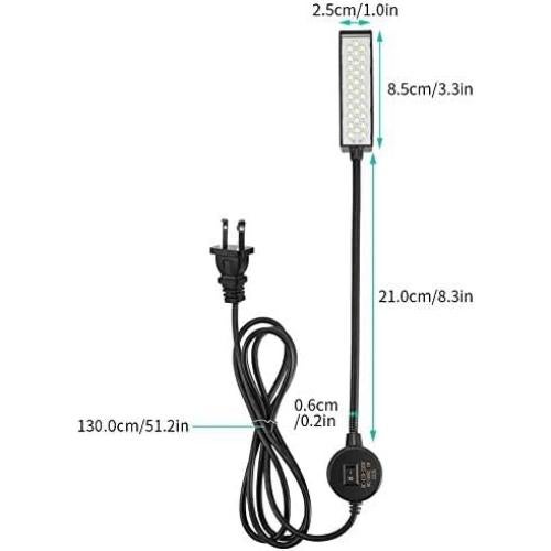 Luz LED de Trabajo eecoo con Brazo Flexible y Base Magnética
