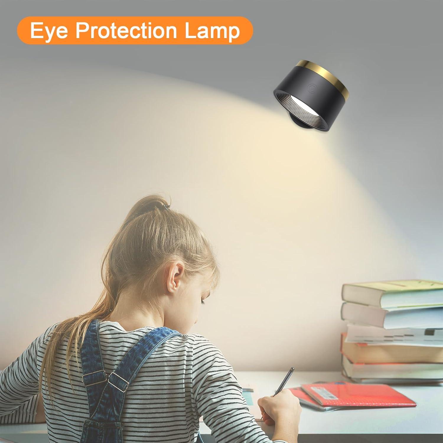 Juego de Apliques de Pared LED Speclux 2 Pcs Negro 3 Temperaturas