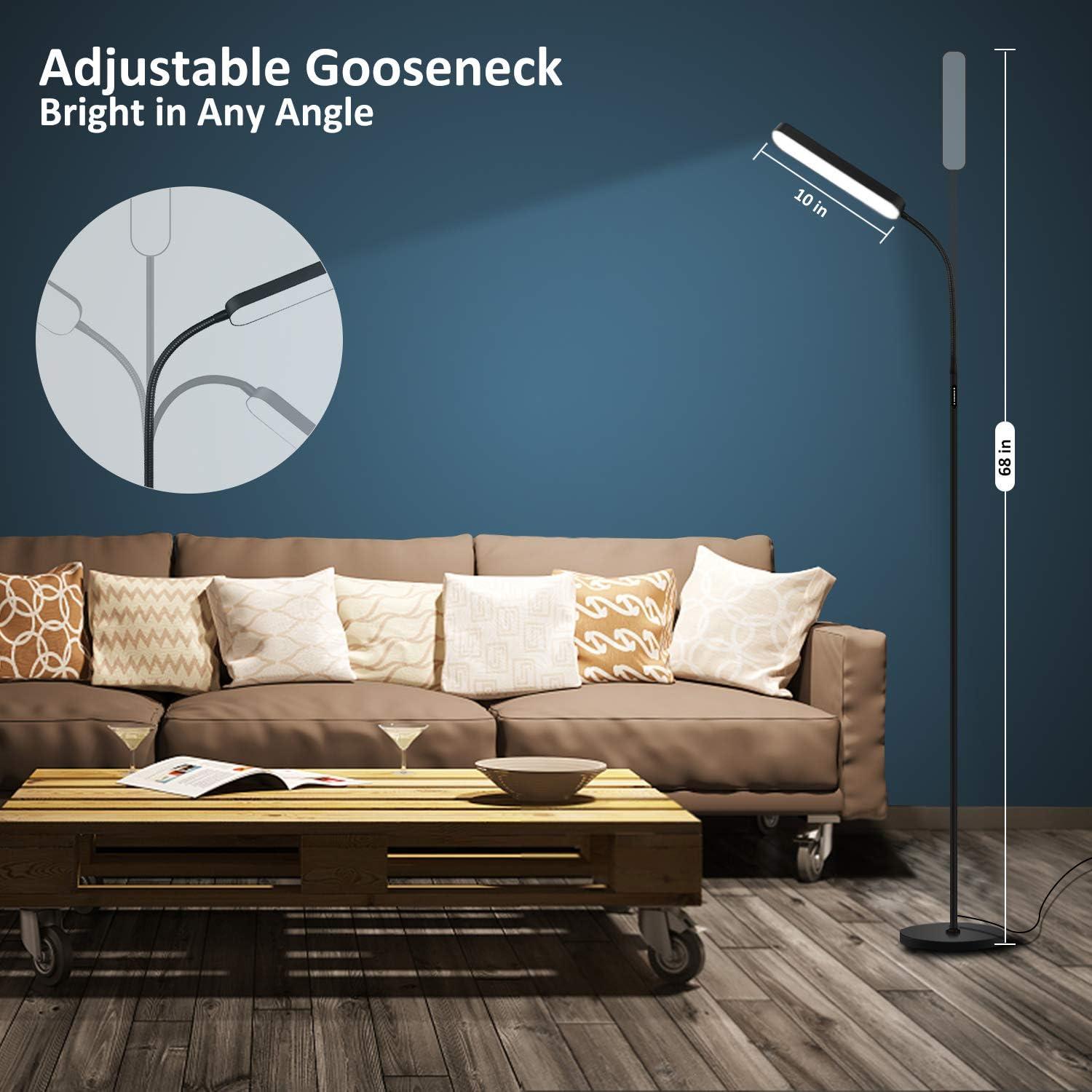 Lámpara de Pie LED WioMio con Control Remoto y Táctil 175cm