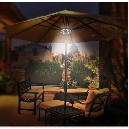 Luz LED para Paraguas OYOCO 28 LEDs 3 Modos de Brillo